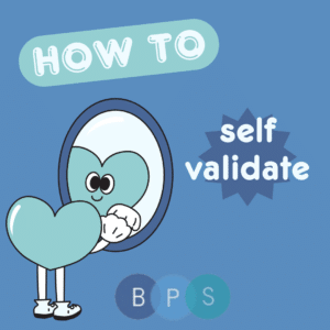 how to self validate infographic